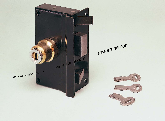 Serrure Muel pour gâche électrique double pompe verticale pêne dormant et demi tour